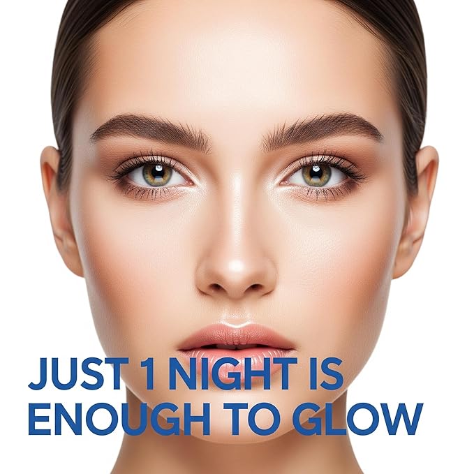 5-Pack Bio-Collagen Hydrogel Face Masks | Hydrating, Moisturizing & Skin-Firming Sheet Masks for Women | Nourishing, Brightening & Pore-Refining Skincare