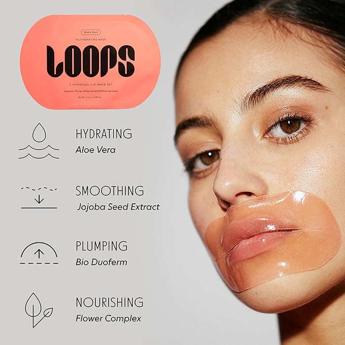 LOOPS Eyes Revival Set - 3 Pack Hydrogel Eye Masks: Dew Cloud, Hyper Eyes, Weekly Reset