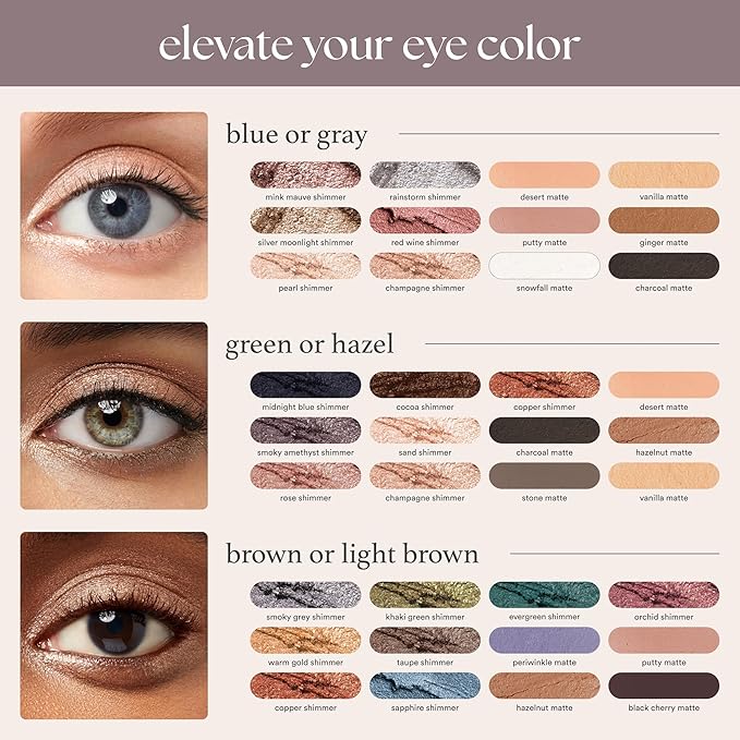 Julep Eyeshadow 101 Cream-to-Powder Waterproof Shadow Stick – Honey Gold Shimmer – Long-Lasting, Crease-Proof, Warm Golden Shimmer Cream Eyeshadow with Built-in Smudger