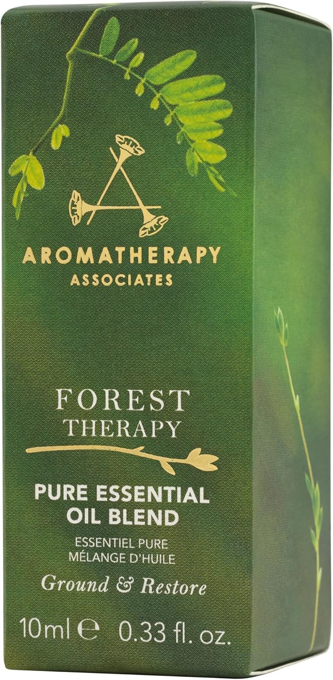 Aromatherapy Associates Forest Therapy Pure Essential Oil Blend. Premium Undiluted Blend to Bring The Outside in. Hand-Crafted with Pink Pepper, Cypress and Ho Wood (0.33 fl oz)
