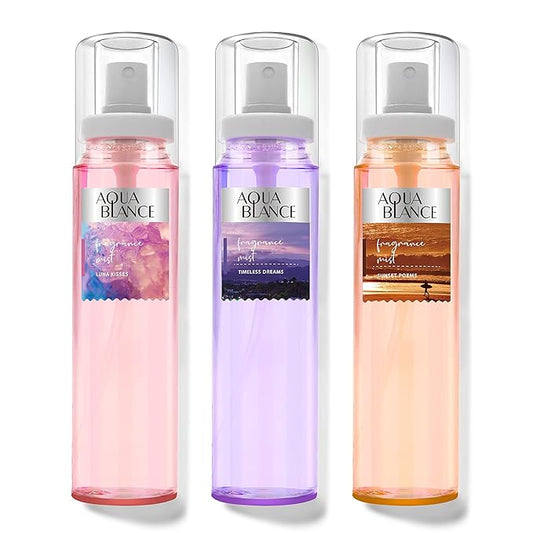 Body Spray, Fragrance Mist for Women, Pack of 3, Each 3.9 Fl Oz, Total 11.7 Fl Oz
