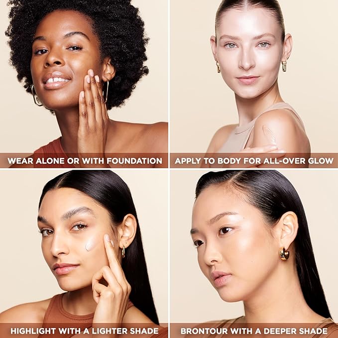 L'Oreal Paris Makeup True Match Lumi Glotion, Natural Glow Enhancer, Illuminator Highlighter, Bronzing Drops For a Sun-Kissed Glow, 904 Deep