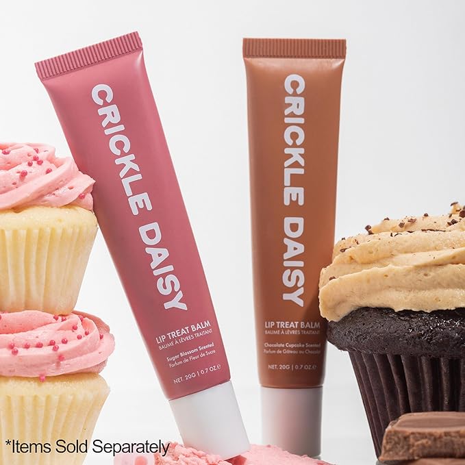 Lip Treat Balm - Hydrating & Nourishing Lip Balm with Avocado, Olive, and Coconut Oils Smooth, Softening Lip Moisturizer & Protection for Very Dry Lips - Chocolate Cupcake Scented, 0.7oz