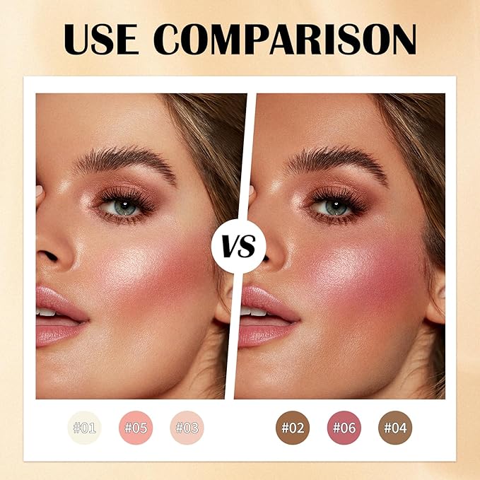 8 PCS Contour Stick Makeup Contour Kit,Double-ended Design with Highlighter,Blush and Bronzer Stick,Lightweight,Easy to Sculpt,Create a Matte and Dewy Finishing Makeup（Set B）