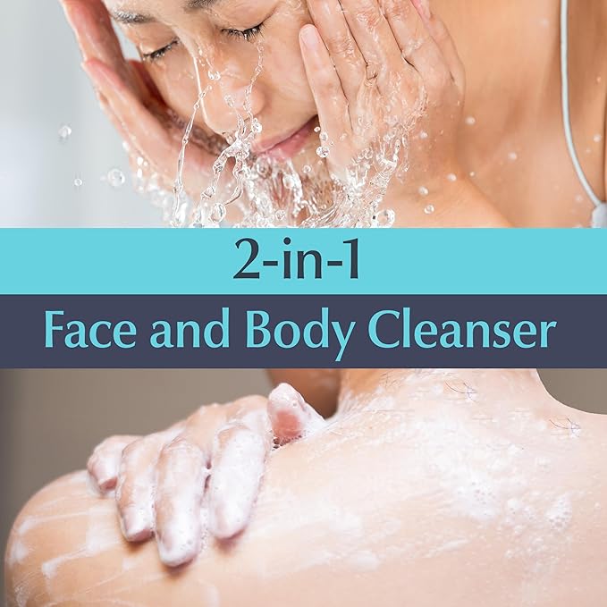 Eucerin Advanced Cleansing Body & Face Cleanser - Fragrance & Soap Free for Dry, Sensitive Skin - 16.9 fl. oz Bottle