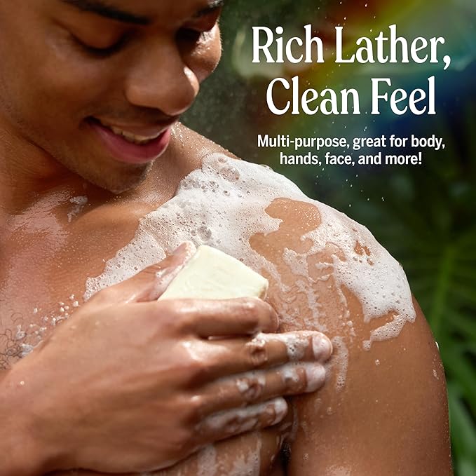 Dr. Bronner's Pure-Castile Magic Bar Soaps - Made with Regenerative Organic Certified Oils - For Face, Body, Hair- Vegan Soap Bars for Men & Women - Tea Tree, 2 pack, 5 oz