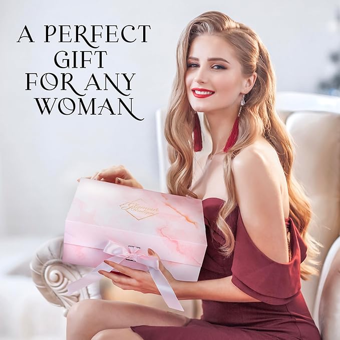 Skin Repair Spa Gift Set - 8 Piece Skin Care Products for Women, Beauty & Personal Care - Full Size Skincare Set Spa Gift Basket, Infused with Minerals & Vitamins - Gift Box Spa Kit