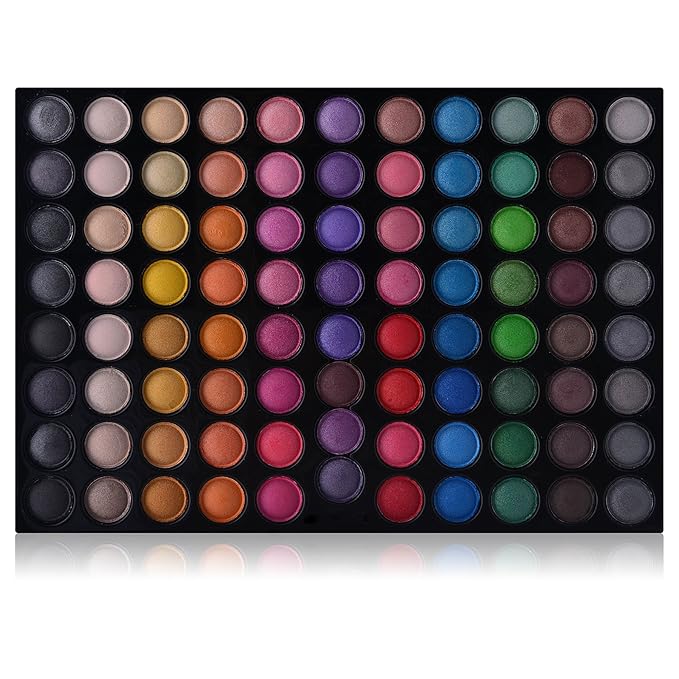 SHANY SHIMMER STUDIO Eye shadow Palette, Matte,Shimmer and Metallic Eye Makeup, Studio Colors for Smoky Eyes and Natural Look
