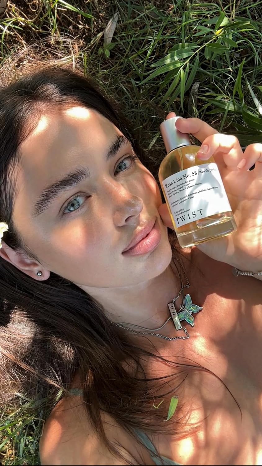 Twist Nuit Blanche No. 155 - Eau De Parfum Inspired Club De N. Arm. For Women, Long-Lasting Perfume For Women, Rose & Patchouli, Vegan, Clean Ingredients, Fragrance - Spray 100 ml | 3.4 fl. oz.