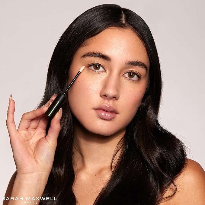 Sarah Maxwell Beauty - LENGTH Growth Serum for Eyelash & Brow Boost, Vegan, Paraben-Free, Cruelty-Free – Enhance Lashes & Brows, Clean Beauty Lash Treatment (0.17 fl oz | 5 mL)