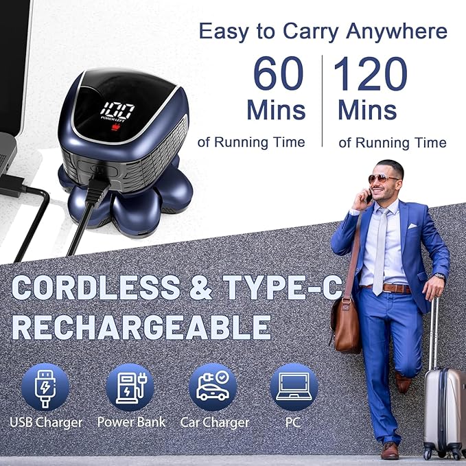 Head Shaver 7D, Wyklaus Upgrade Head Shavers for Bald Men, Head Electric Razor with Nose Hair Trimmer, Waterproof Wet/Dry Mens Grooming Kit, Anti-Pinch, LED Display, USB Rechargeable111