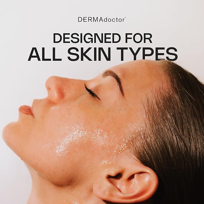 DERMAdoctor Vitamin C Facial Cleanser, Daily Face Wash, Toner, Makeup Remover | High-Potency Vitamin C from Kakadu Plum, Facial cleanser, Face Scrub, Cleanse Pores, Removes oil, Sunscreen, Pollutants