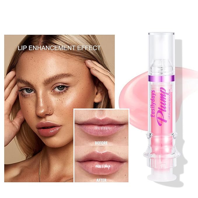 3 Colors Lifter Gloss, Spicy Lip Plumping Booster Lip Glossy Lipstick, Hydrating, Volumizes, High-Shine, Fuller Mirror Lip Glaze, Plump &Pout Lip Plumper for Women Girls, Set #04,05,06