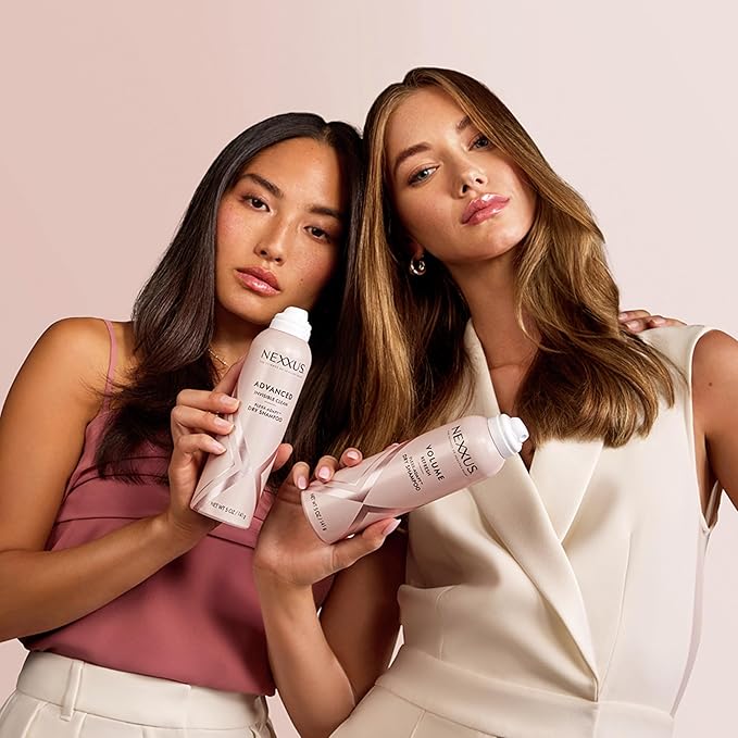 Nexxus Volume Refresh Dry Shampoo For Oil Control + Root-Lifting 72 Hour Freshness with FLEXX-ADAPT Technology 5 oz