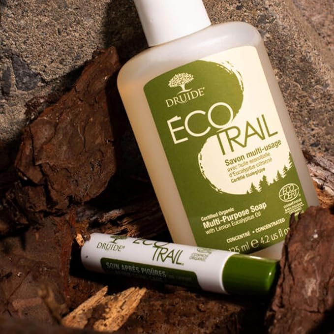 Ecotrail Eucalyptus Outdoor Soap – 2-in-1 Multi-purpose Cleaner, All Natural Bar Soap For Women, Palm-Free & Vegan – 105 g (3.7 oz) Eucalyptus