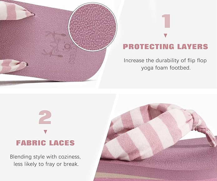 KuaiLu Womens Dressy Sandals Arch Support Yoga Mat Walking Cross Slides Ladies Slip on Orthotic Travel Outfits Slippers Cushion Comfortable