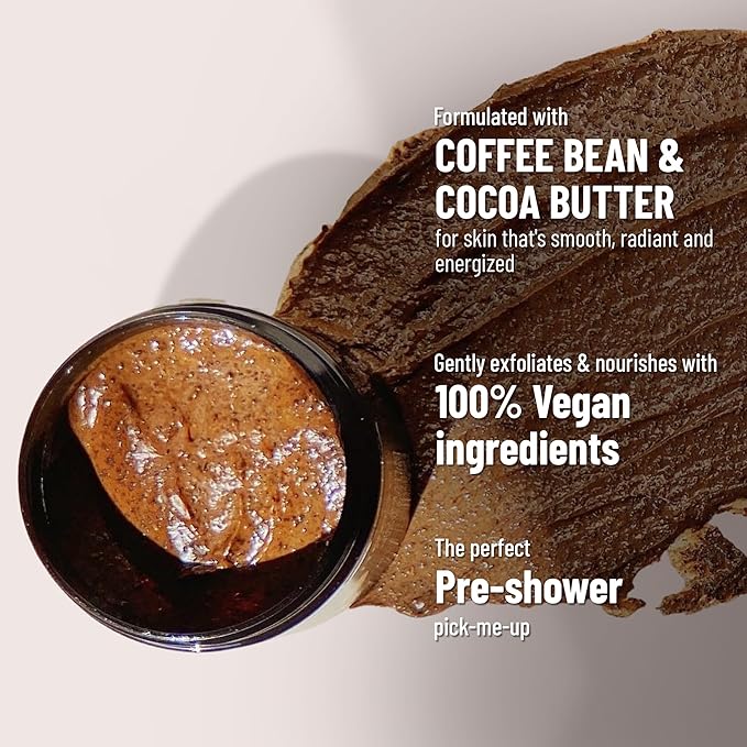 Cocoon Dak Lak Face Polish, Body Polish & Body Butter Combo. 100% Vegan Exfoliating Scrub for Smooth & Glowing Skins | Reduce Stretch Marks, Acne & Cellulite | Gift for Coffee Lovers (6.76 fl oz each)