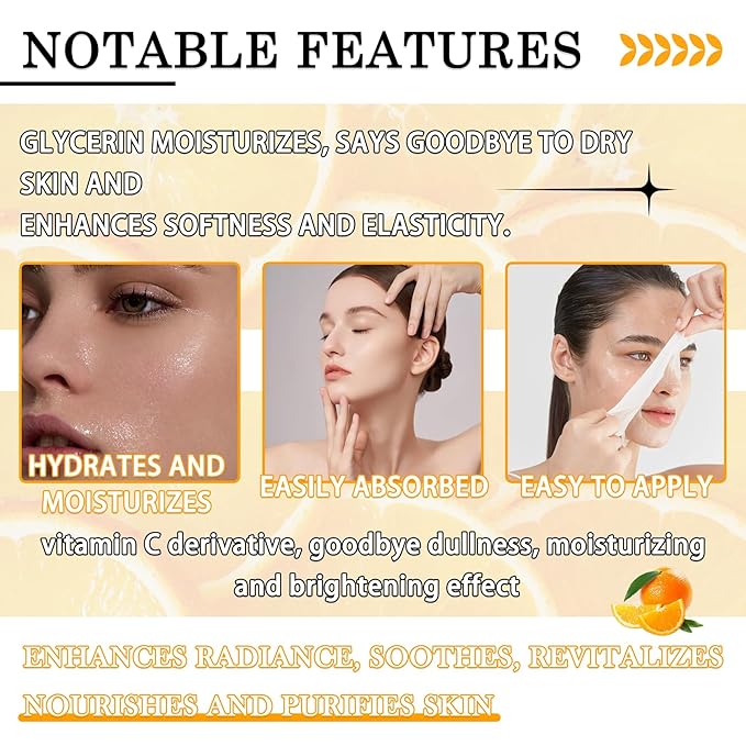 22PCS Facial Mask,Moisturizing Face Mask Sheets Set,Hydrating Facial Sheet Mask Gifts Set for Women