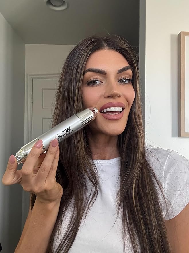 GLO24K Instant Wrinkle Filler for Face, XL Lifting Cream for Eye and Face, Lift and Tightening Non-Invasive with Hyaluronic Acid, 24k Gold, Peptides and Vitamins for Youthful Appearance, 1.2 fl oz