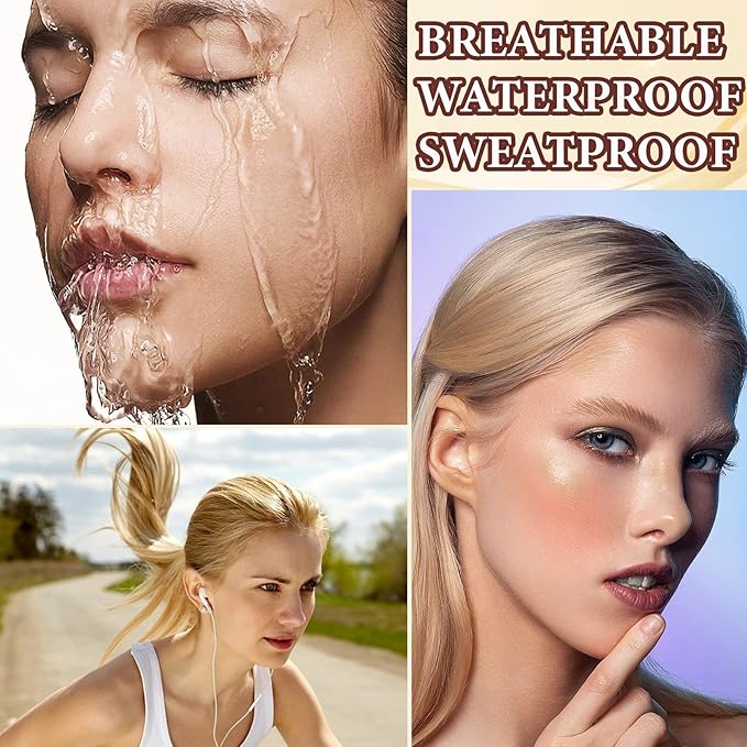 Liquid Contour Beauty Wand,Stick with Cushion Applicator,Cream Contour,Long Lasting Smoothly Moisturizng Silky Contour Stick High gloss stick