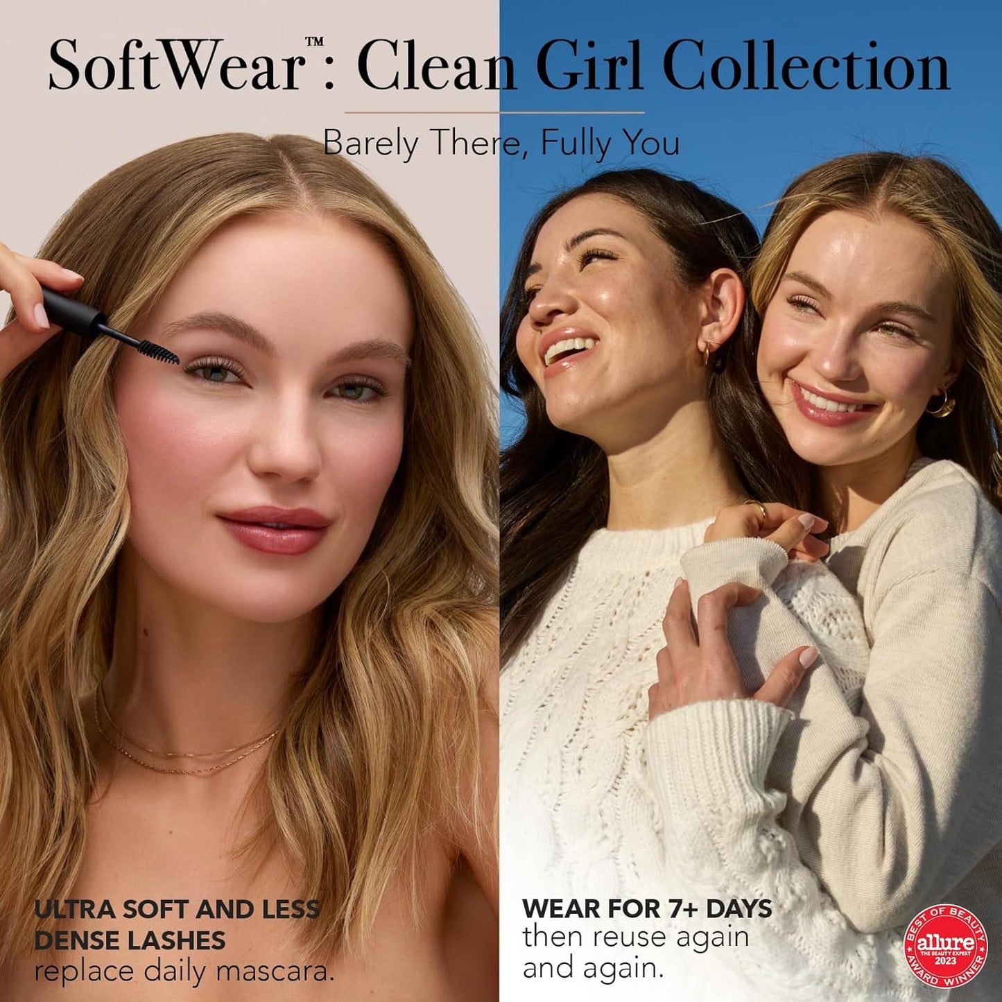 Pro Lash SoftWear Clean Girl Mini Lash Clusters Kit - Natural-Looking, Lightweight Lashes - 7-Day Cluster Eyelash Extensions - Waterproof Lashes Clusters - Single Set - Doll Eye No. 38