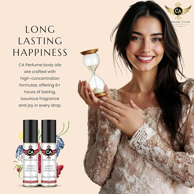 CA Perfume Impression of White Patchouli For Women Replica Fragrance Body Oil Dupes Roll-On 0.3 Fl Oz/10ml-X1