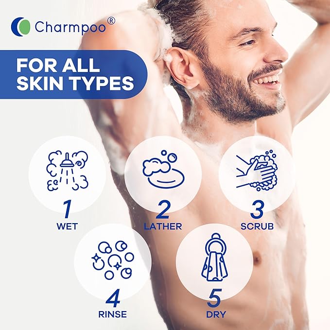 Antifungal Soap with Tea Tree Oil: 2 Medicated Bars for Athletes Foot Ringworm Jock Itch & Skin Fungus Itch Odor Relief & Moisturizing Skin Care for Face Body Wash Daily Use for Women Men 9OZ