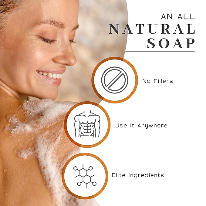 VanMan Tallow & Pumpkin Spice Soap Bar – Grass-Fed Beef Tallow with Organic Pumpkin Puree & Spice Blend – Nourishing Face & Body Soap, 3.8oz - 2 Pack