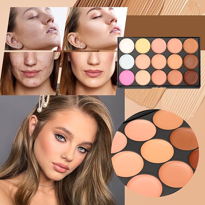 All in One Professional Makeup Kit for Women Girls Holiday Makeup Gift Sets Xmas Essential Bundle Include Eyeshadow Palette Lipstick Blush Concealer Eyeliner Mascara Brush Eyebrow Pencil