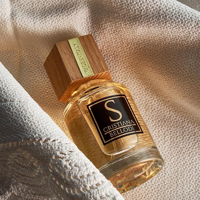 S for Unisex - Perfume for Women & Men - Long Lasting Cologne from Italy - Woody Musk Fragrance with Fig, Vanilla, Tobacco, and Musk Notes - Eau de Parfum - 3.4 oz EDP Spray