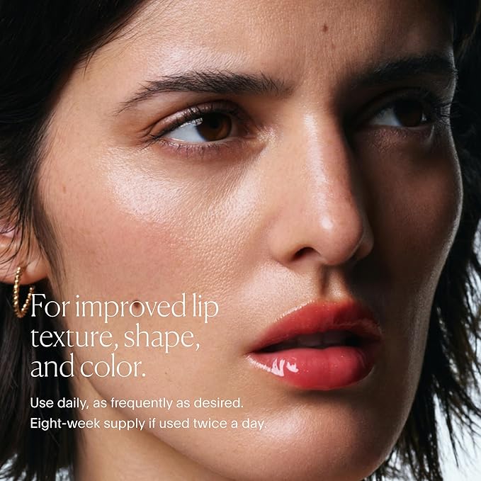 U Beauty The PLASMA Tinted Lip Compound Anti-Wrinkle & Anti-Aging Treatment - Shimmery Plumping Lip Gloss with Hyaluronic Acid, Shea Butter, Salicylic Acid & Peptides to Deeply Hydrate,Bellini - 15 mL