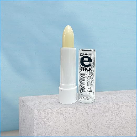 Reviva Labs Vitamin E Stick Balm - Soothing Moisturizer for All Skin Types, Dry Skin Relief, 1/8 oz (3 Pack)