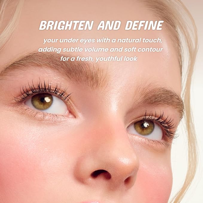 COLORGRAM Under Eye Highlighter Stick - 05 Berry | Silky-Smooth Long-Lasting Highlighter & Contouring Stick for Smudge-Proof, Shining Daily Makeup | K-Beauty Face Highlighters & Luminizers