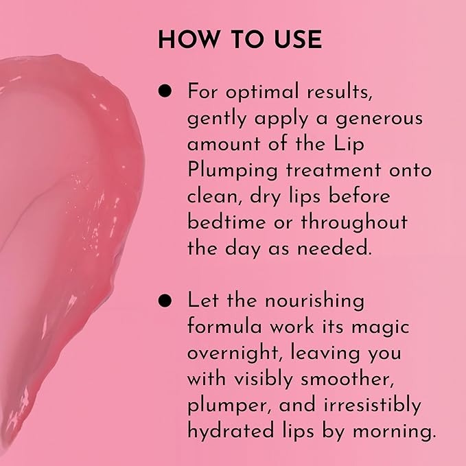 LAWLESS Forget the Filler Lip Mask - Cherry Vanilla - Premium Overnight Lip Plumping Treatment with Natural Ingredients Designed to Plump, Hydrate, and Smooth Lips - 0.28 oz