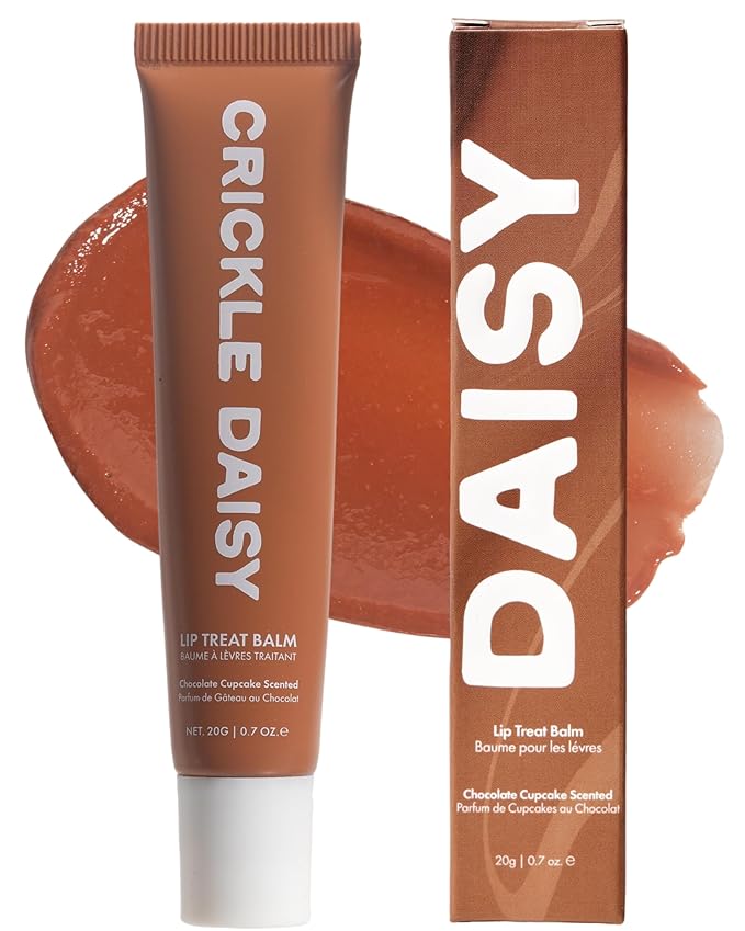 Lip Treat Balm - Hydrating & Nourishing Lip Balm with Avocado, Olive, and Coconut Oils Smooth, Softening Lip Moisturizer & Protection for Very Dry Lips - Chocolate Cupcake Scented, 0.7oz