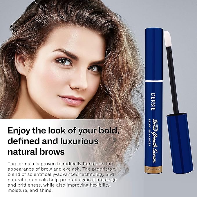 Dersie Eyebrow Growth Serum (0.17 Fl Oz (Pack of 2))