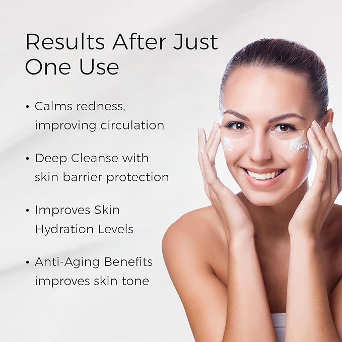 Bioactive Cleanser Normal to Dry Skin - Non-Foaming Facial Cleanser Provides a Gentle Deep Clean Face Wash and Ultra-Hydrating and Moisturizing Treatment (4.5 fl oz)