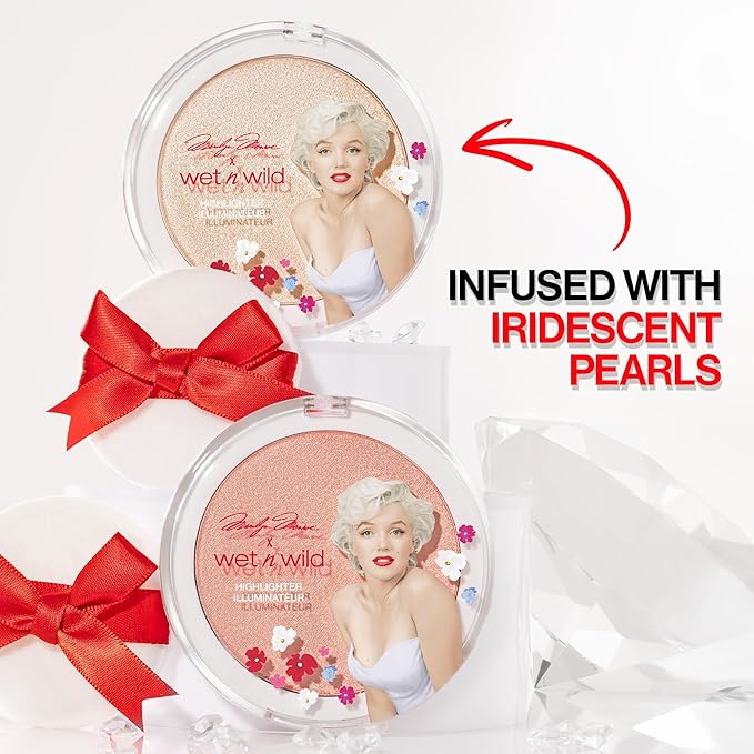 wet n wild Marilyn Monroe Collection Icon Highlighter - Peachy Pink