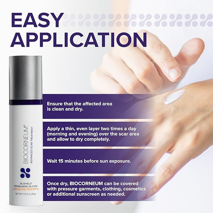 Advanced Scar Treatment with Silishield® & SPF 30 20g - Made in the USA, Fast-Drying, Water-Resistant Silicone Scar Gel - Surgeon Recommended for New & Old Scars - Suitable for Children Over 6 Months