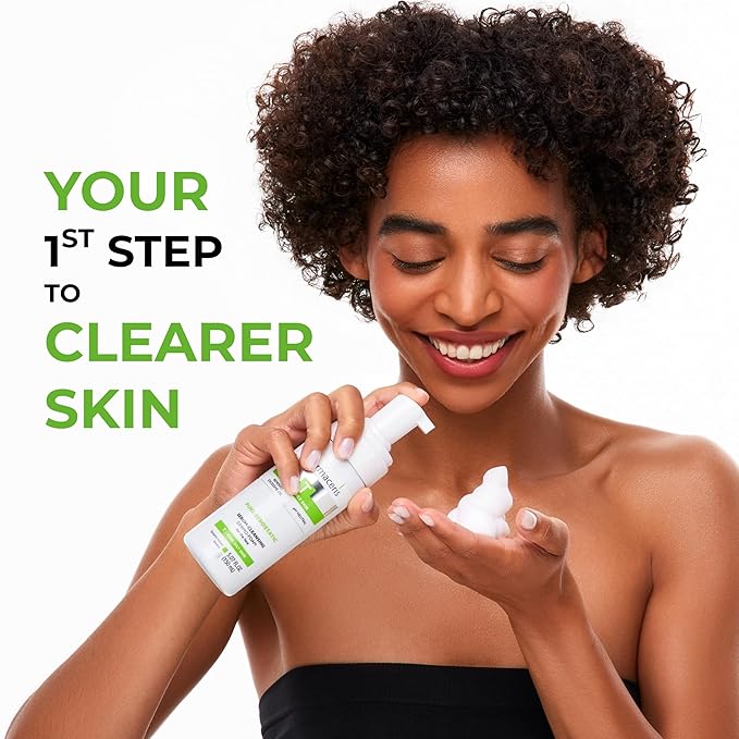 Sebum Cleansing Foam – Gentle Facial Cleanser Removes Excess Oil, Dirt & Makeup, Helps Unclog Pores, Shine Control Foaming Face Wash for Oily & Sensitive Skin, PURI-SEBOSTATIC, 5.07 fl oz