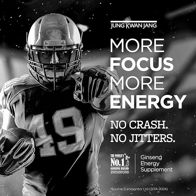 JUNG KWAN JANG Everytime Korean Red Ginseng Extract 1,000mg & Grapefruit - Vegan Energy Drink Liquid Stick Supplements - No Caffeine, No Gluten, Non-GMO 0.34 fl oz, 10EA (Pack of 6)