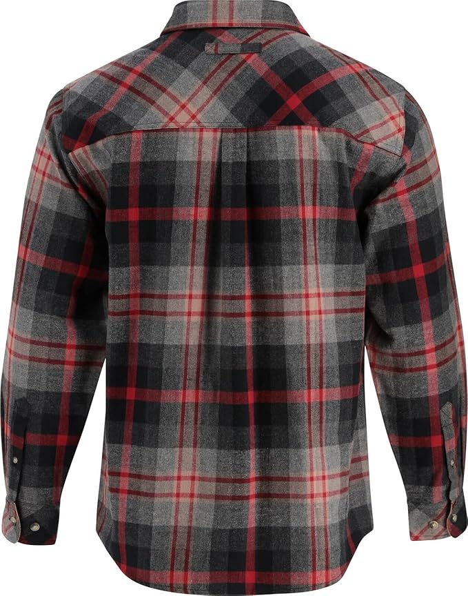 Legendary Whitetails Men's Flannel Shirt Long Sleeve Button Down 100% Cotton