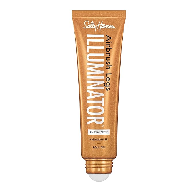 Sally Hansen Airbrush legs, Illuminator Nude Glow and Golden Glow 3.3 Oz