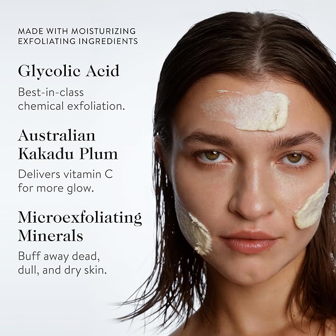 goop Beauty Microderm Exfoliator | Microdermabrasion Scrub to Smooth Textured Skin | Physical & Chemical Exfoliant | Micro-Exfoliating Minerals & Glycolic Acid | 0.5 fl oz