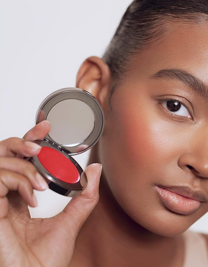 RÓEN - Cheeky Cream Blush | Vegan, Cruelty-Free, Clean Makeup (Sunlit Coral)