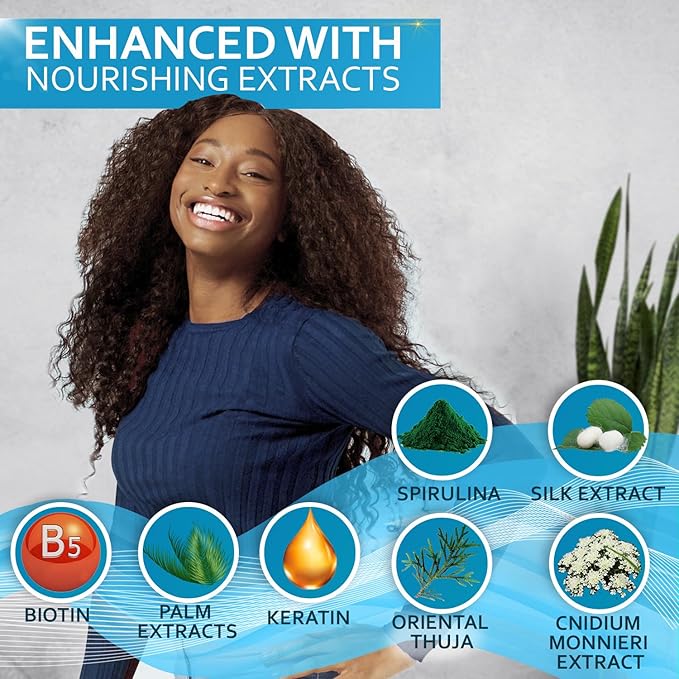 Biotin Shampoo for Thicker Stronger Hair - Volumizing & Thickening Shampoo for Men and Women - Sulfate Free, Salon Grade Formula to Boost Volume for Fine and Thinning Hair - Ideal for All Hair Types