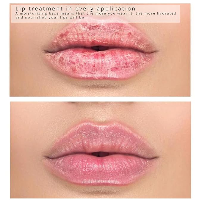 Karen Murrell - Natural Lip Stick - Lipstick 23 Blushing Rose - Deep Nude Lipstick - Matte Finish, 100% Natural Ingredients, Moisturizes & Hydrates Lips - Paraben & Cruelty Free