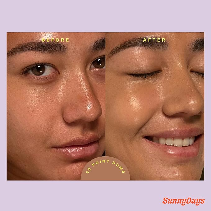 Tower 28 Beauty SunnyDays SPF 30 Tinted Mineral Sunscreen - For Sensitive Skin - 2-in-1 Facial Broad Spectrum UVA/UVB Protection + Foundation - Shade 35 POINT DUME, 1 Fl Oz