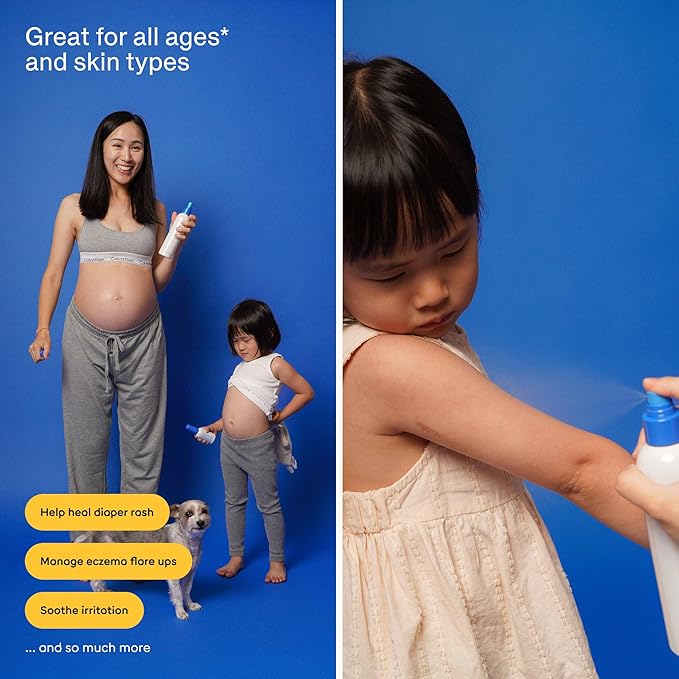 Magic Molecule Skin Cleanser for All Types, Hypochlorous Acid Spray Helps Heal Acne Prone, Eczema and Itchy Rashes and 50 Other Skin Ailments, 8 oz Spray (Pack of 3)