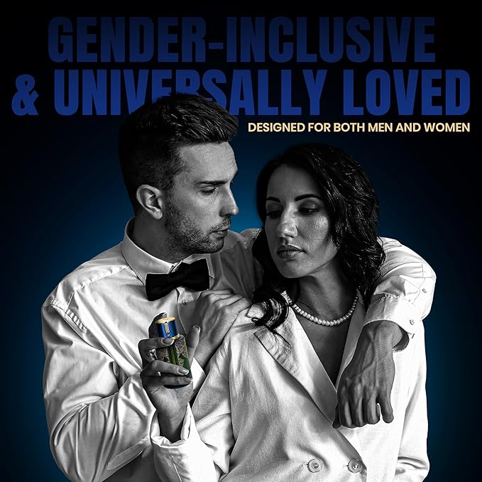 Blueberry Musk Eau de Parfum - Long Lasting Unisex Cologne for Men and Women, Rich & Sensual Fragrance Spray - Bold Fruity & Floral Scent with Woody Base - 100 ml / 3.4 Fl Oz